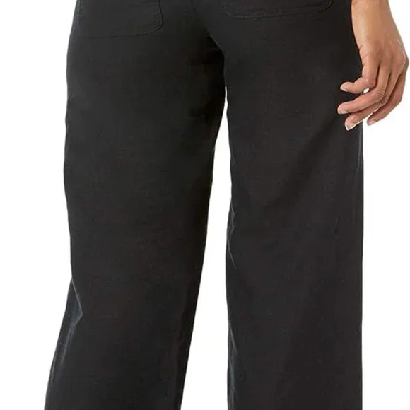 Black Linen Pants Size Small - Picture 6 of 6